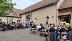 Musikalische Begleitung der Spielgemeinschaft Hütschenhausen