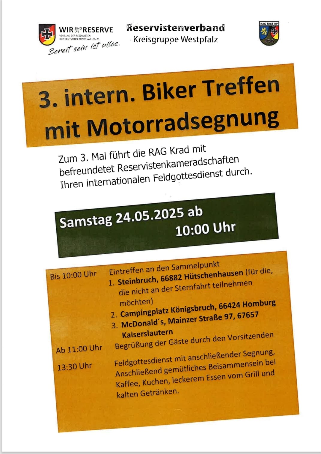 3. internationales Biker-Treffen