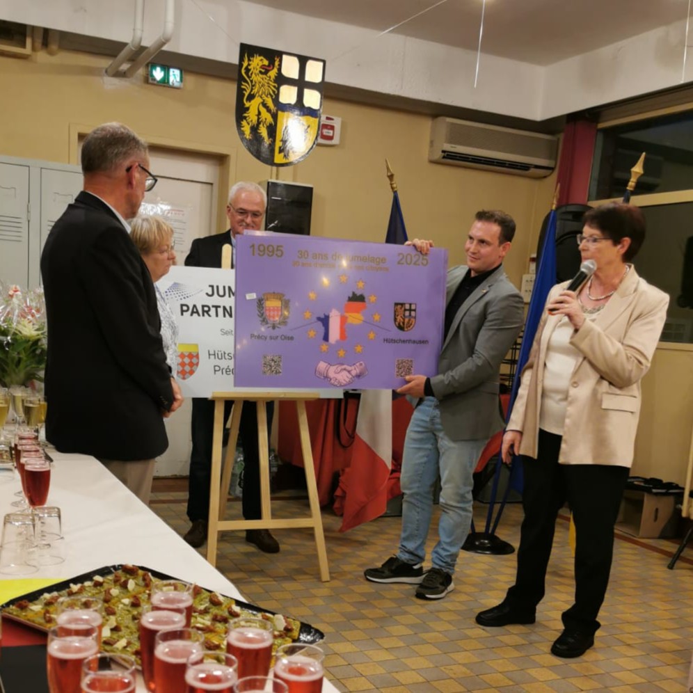 30 Jahre Partnerschaft in Précy-sur-Oise gewürdigt