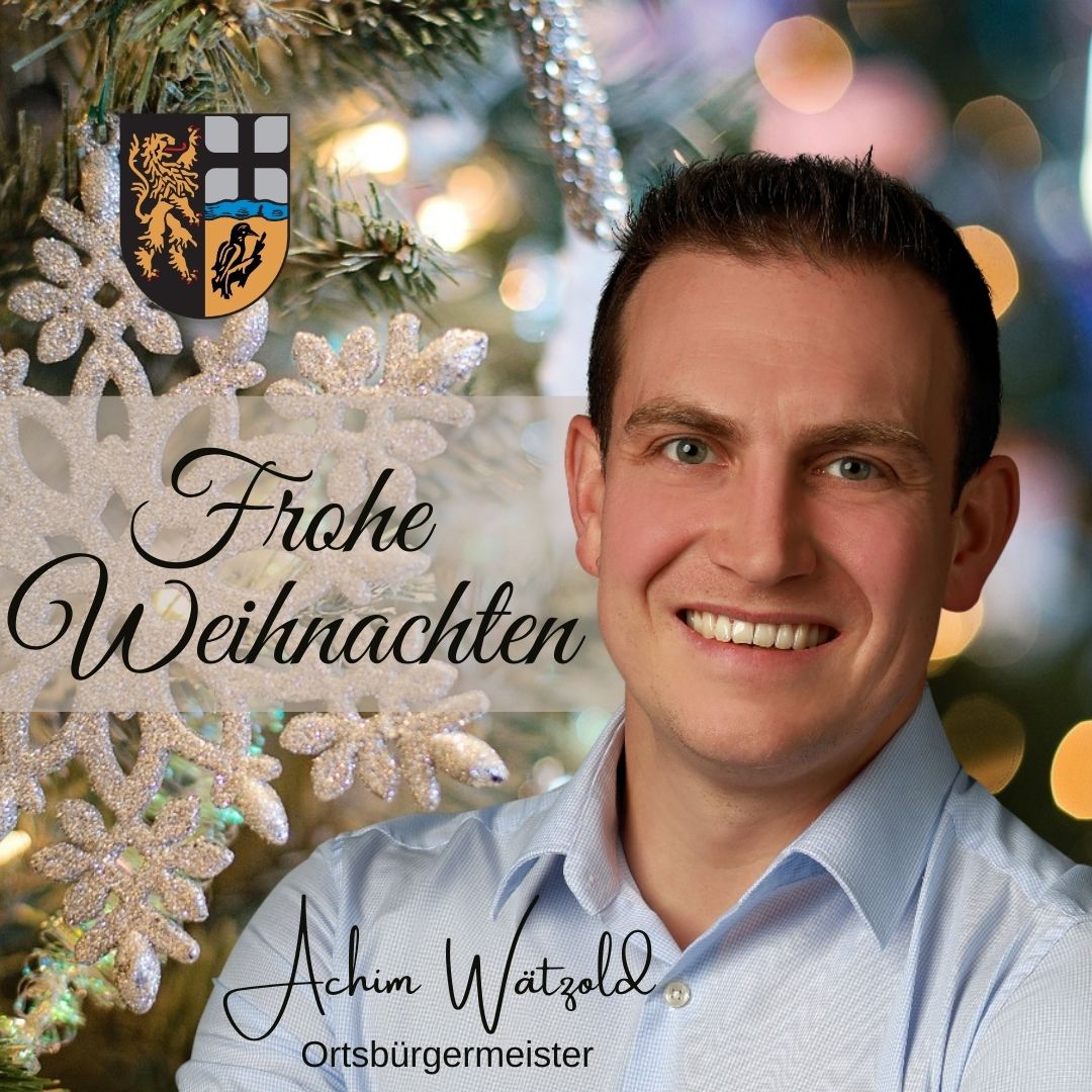 Weihnachtsgruß des Ortsbürgermeisters