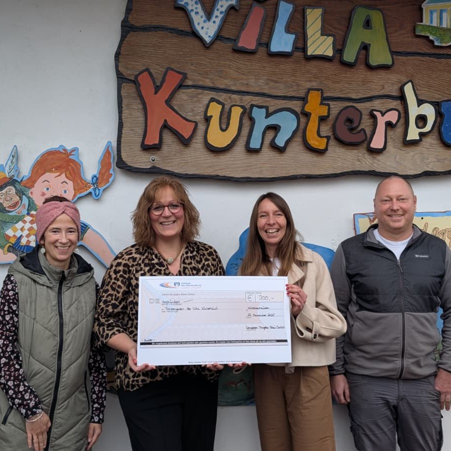 Weihnachtsfreude für den Ort und die Kita „Villa Kunterbunt“
