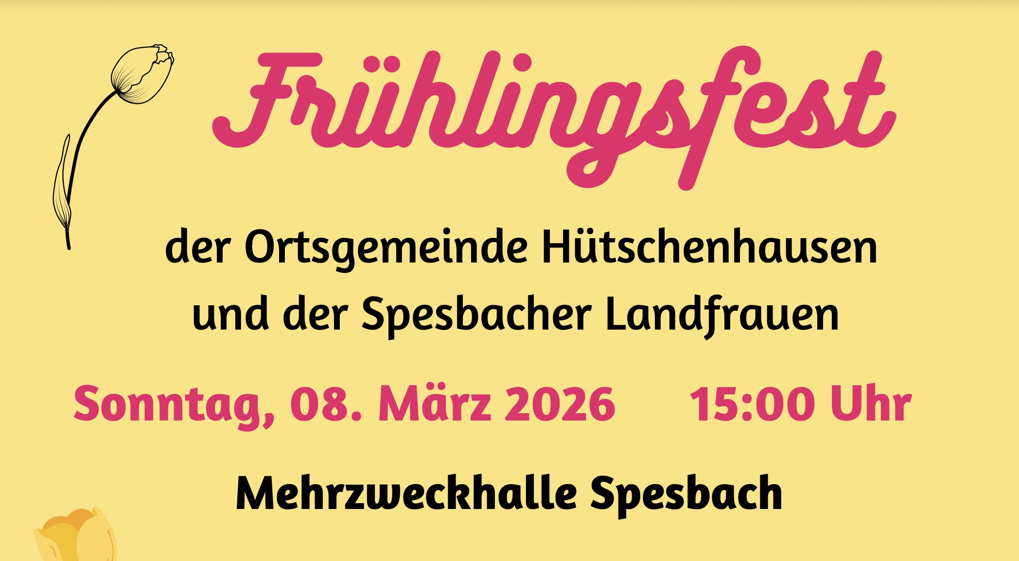 Frühlingsfest in Spesbach