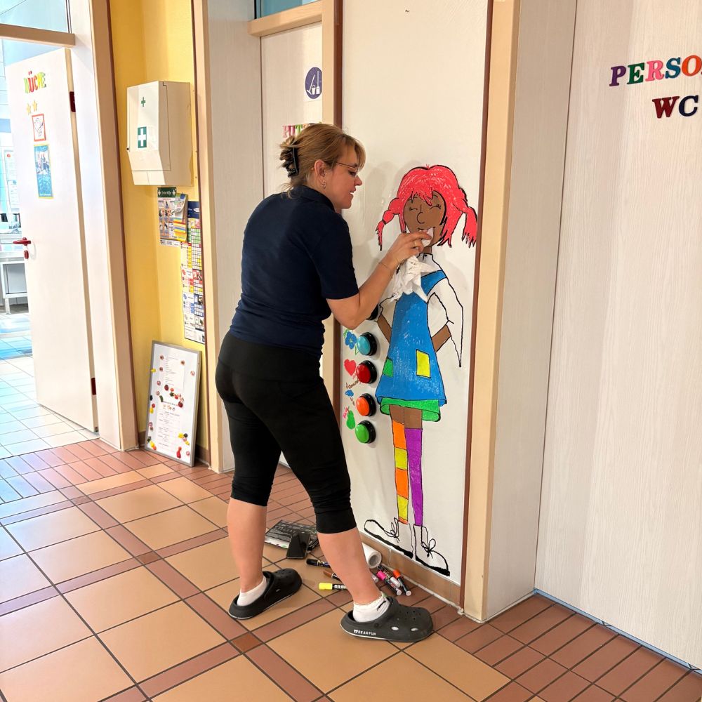 Kreatives Speiseplan-Upgrade in der Kita "Villa Kunterbunt" in Spesbach