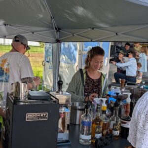 Kaffeebar von Müller Küchen am Samstag (Foto: Ortsgemeinde, WA)