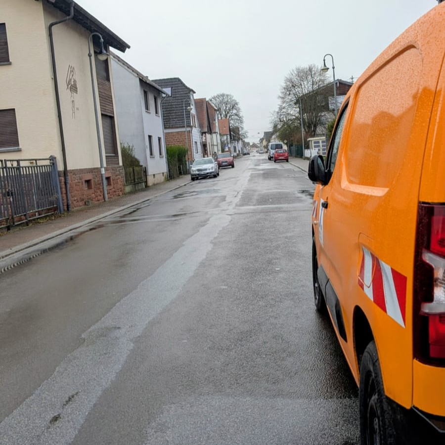 Ausbesserungsarbeiten in den Ortsdurchfahrten