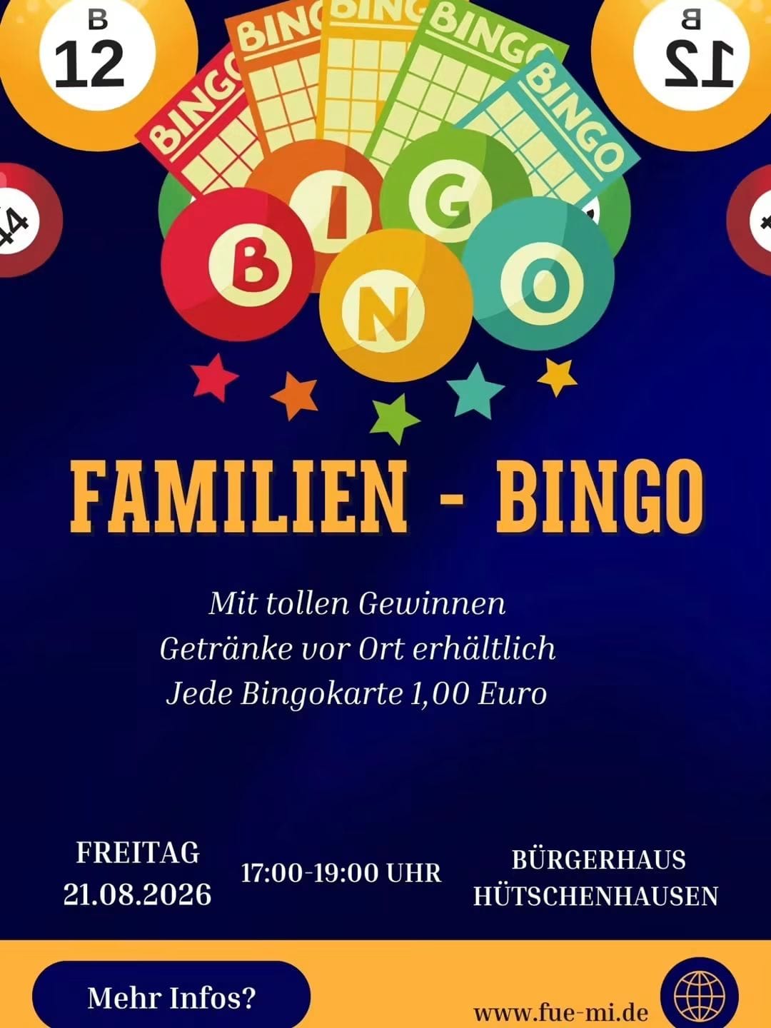 Familien-Bingo in Hütschenhausen